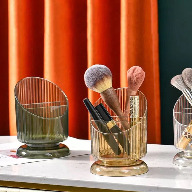 Luxury Striped Lines Pen Holder, Lipstick Brush Pen Holder, Women Make Up Brush Holder, Makeup Brush Pot, Lipstick Stand, Stationary Holder for Women Luxury Striped Lines Pen Holder, Lipstick Brush Pen Holder, Women Make Up Brush Holder, Makeup Brush Pot, Lipstick Stand, Stationary Holder for Women